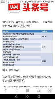 头条扣分了影响推荐吗,头条扣分对推荐影响解析